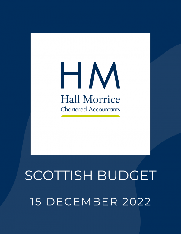 Scottish Budget 19.12.22